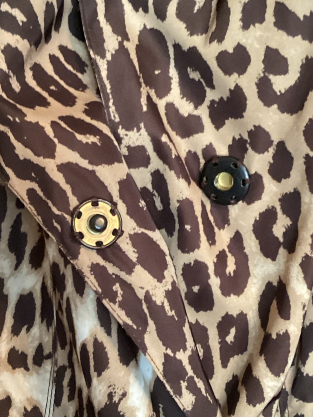 Tahari Leopard Print Tie-Waist Jacket - Picture 4 of 6